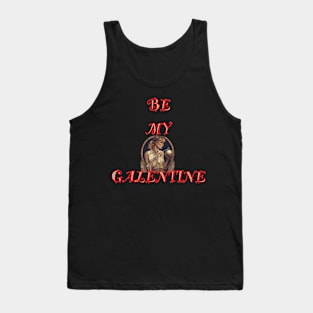 Galentines day retro golfer Tank Top